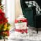 Glitzhome® 14.25"H Christmas MGO Snowman Stool or Accent Table